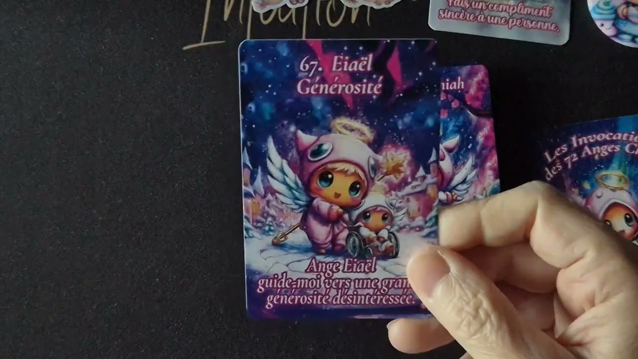 Les invocations des 72 Anges Chibis des oracles de Cricri 🩷😇🩵 Magique 