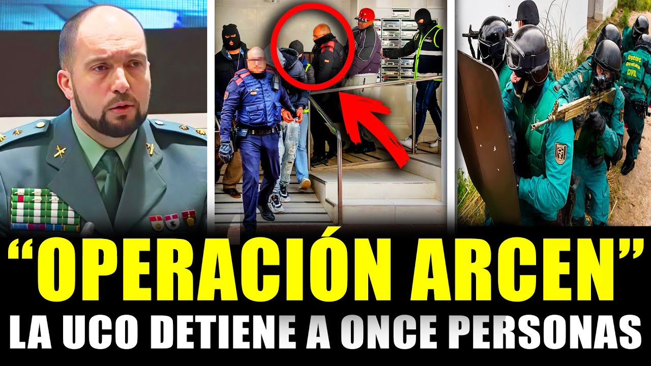 ¡¡ALARMANTE!! LA UCO en la operación ARCÉN DETIENE BANDA CRIMINAL dedicada al ROBO de VIVIENDAS