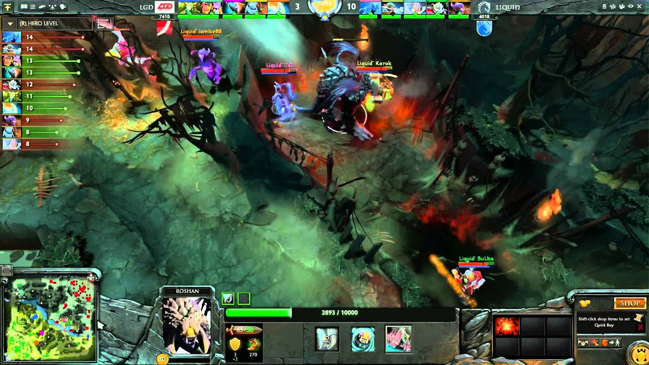 Liquid vs LGD cn LB Round 2C 1 of 1   English Commentary