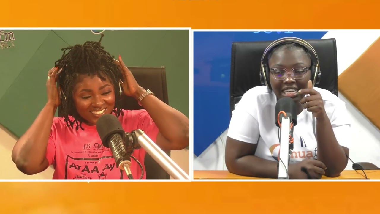 Felicia Osei interviewed Ahuofe Patri on #AdwumaAdwuma