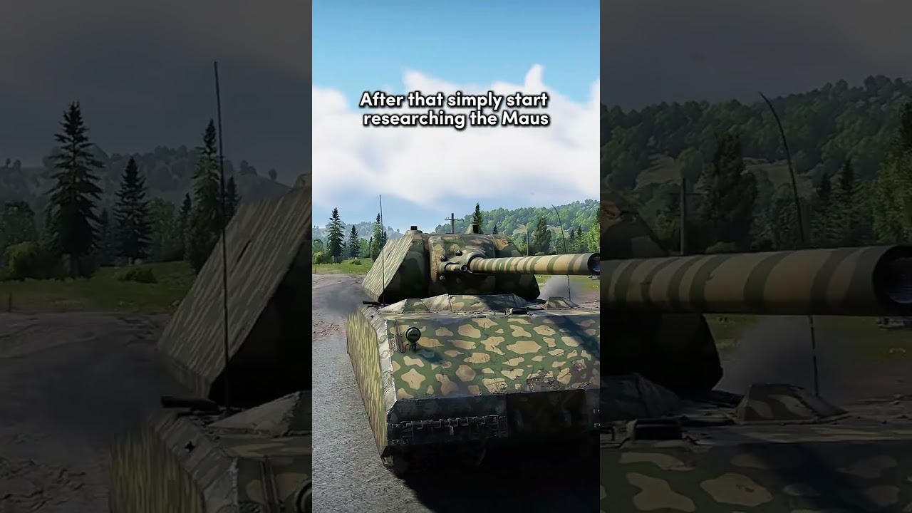 How To Get The Maus In War Thunder! 😀 (2024)