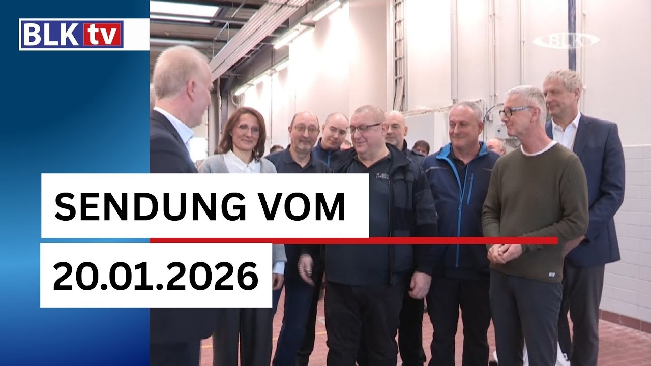 Aktuelle BLK Regional Sendung vom 20. Januar 2026 | Regionale Nachrichten