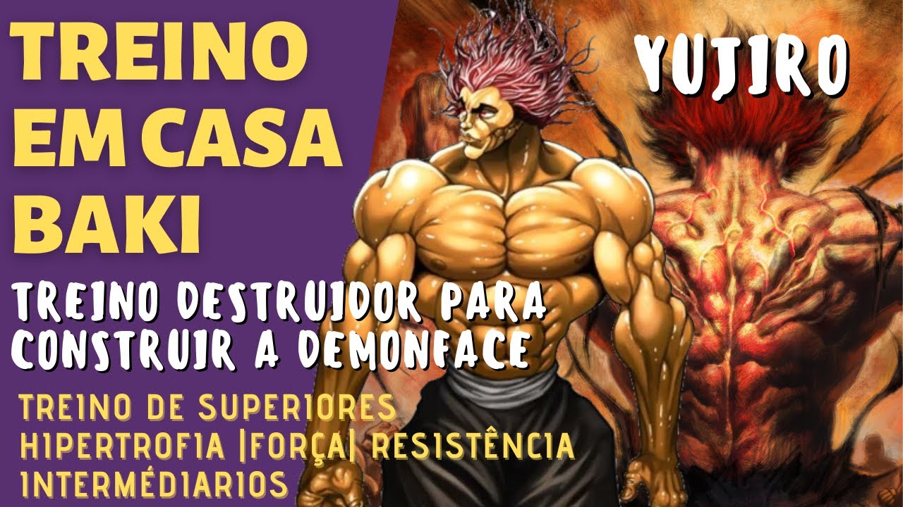 TREINO DE COSTAS SUPREMO | YUJIRO HANMA PARTE 2 | BAKI | INTERMEDIÁRIOS