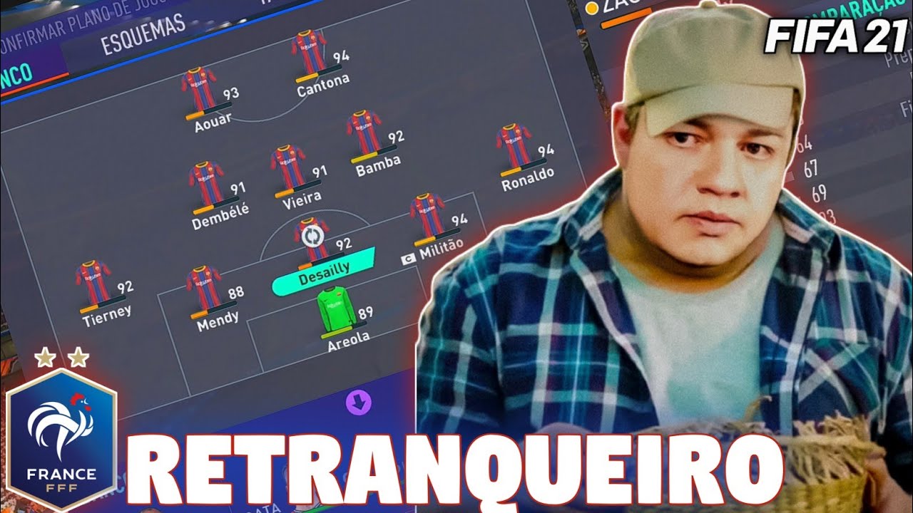 WL DOS FRANCESES pt.2 - BURGÃO SUCUMBE AO META RETRANQUEIRO | FIFA 21