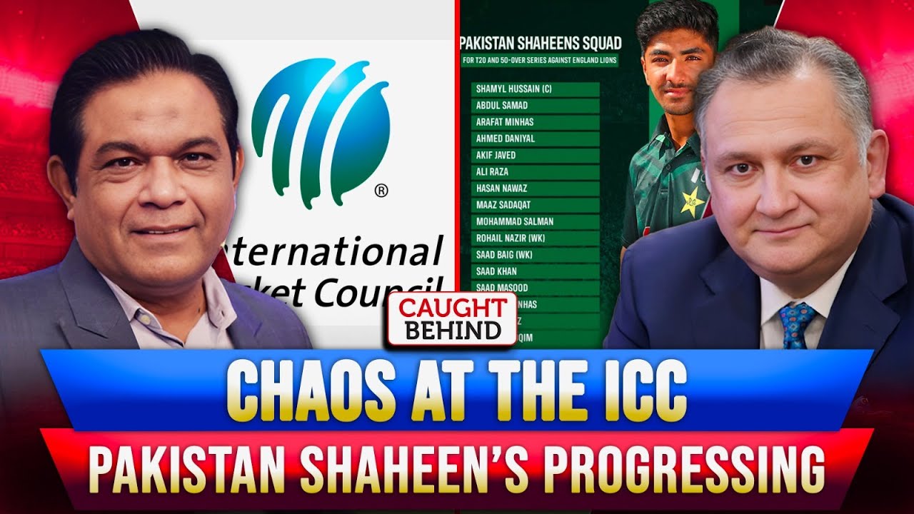 Chaos At The ICC | Pakistan Shaheen’s Progressing | Caught Behind