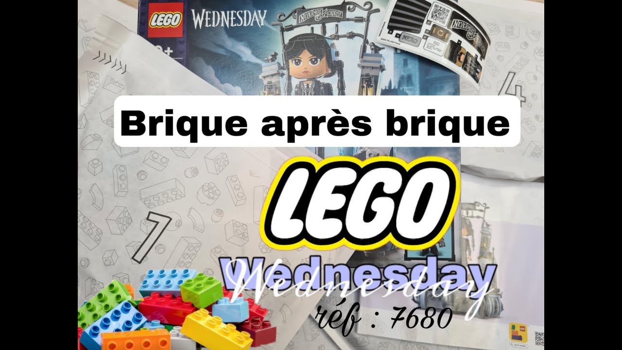 Brique après brique - Lego Mercredi Addams 76780