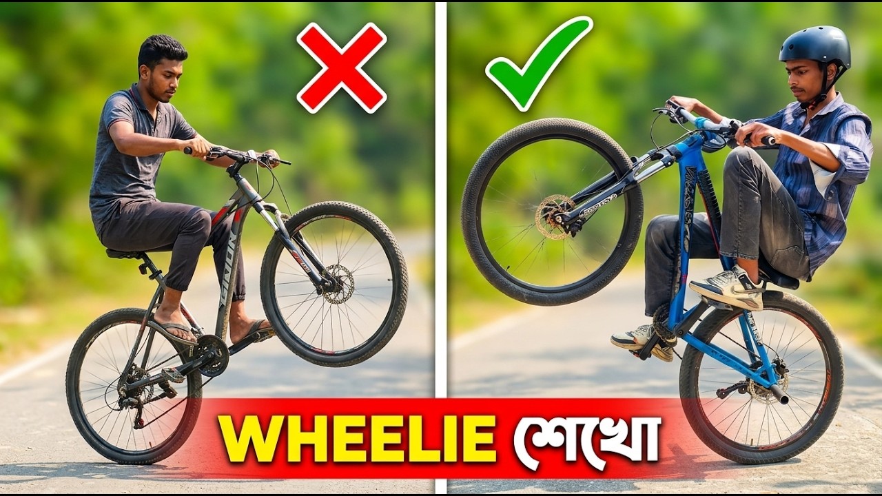 Wheelie Tutorial Part 1 | Beginner Guide | Wheelie শেখার বেসিক ও Safety
