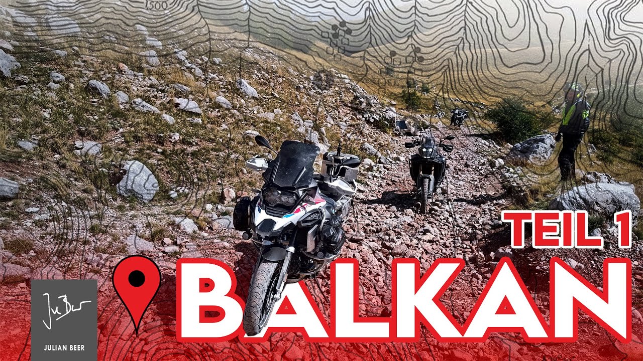 Motorradabenteuer Balkan! (Doku) On- und Offroad mit Big Enduros (1/2)