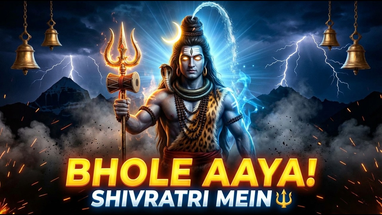 Bhole Aaya Shivratri Mein | Damru Bajta Hai | Mahadev Bhakti Song 2026 | Har Har Mahadev 🔱
