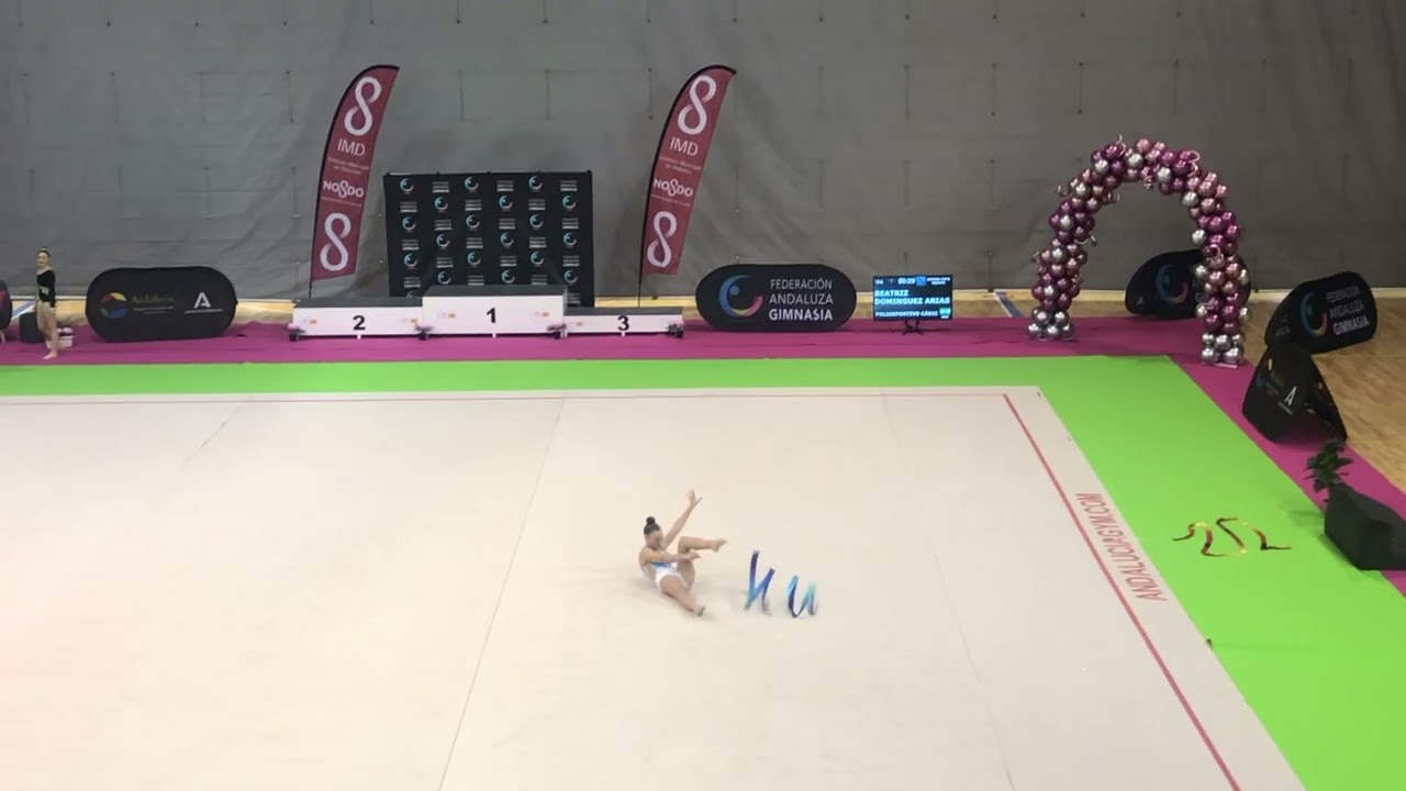 Gimnasia rítmica Club Polideportivo Cádiz / Beatriz Domínguez Campeona de Andalucía Junior Copa