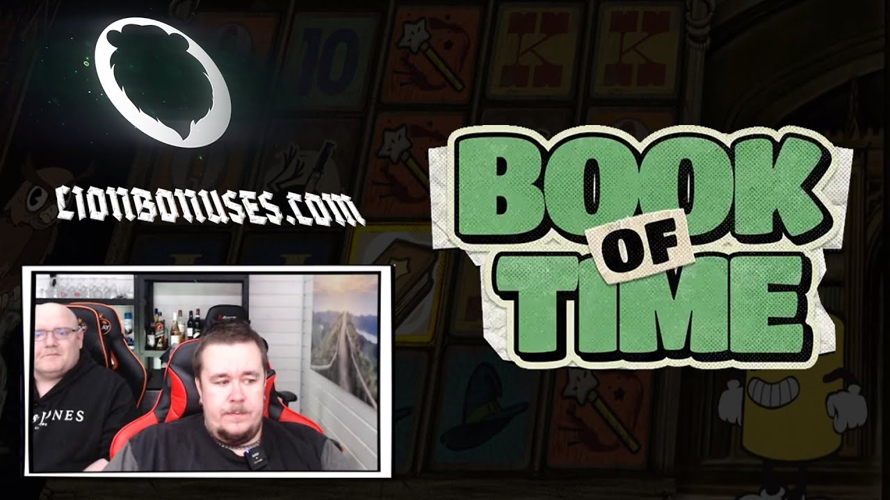 BOOK OF TIME ★ NICE FAST BONUS ★ VIHISLOTS TWITCH STREAM
