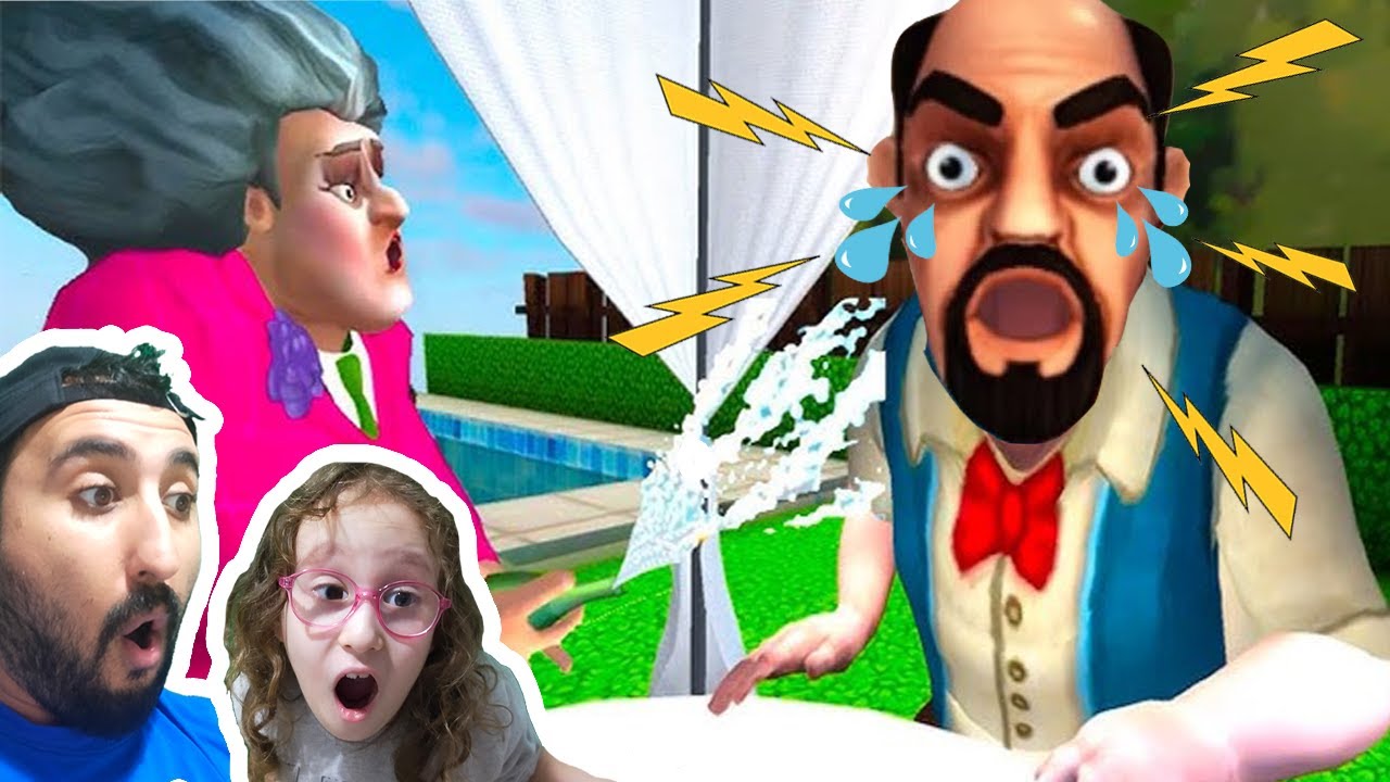 KIZGIN ÖĞRETMENE KÖPÜK ŞAKASI YAPTIK 😱 SEVGİLİSİNE REZİL OLDU ! SCARY TEACHER  3D | BAHAR OYUNA GEL