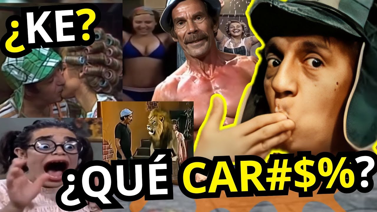 La INTELIGENCIA ARTIFICIAL de EL CHAVO DEL 8 es MÁS EXTRAÑA de lo que IMAGINAS ... ¡¡QUÉ CAR#$%!!