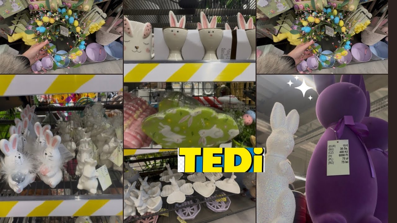 🐰 Wielkanocny przegląd ozdób w TEDi 🌸 