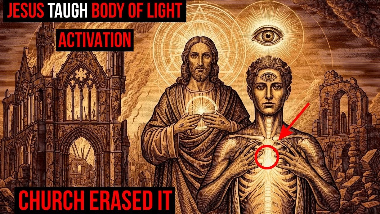 Jesus Taught Chosen Ones How to Activate the Body of Light &mdash; The Church Removed This Chapter