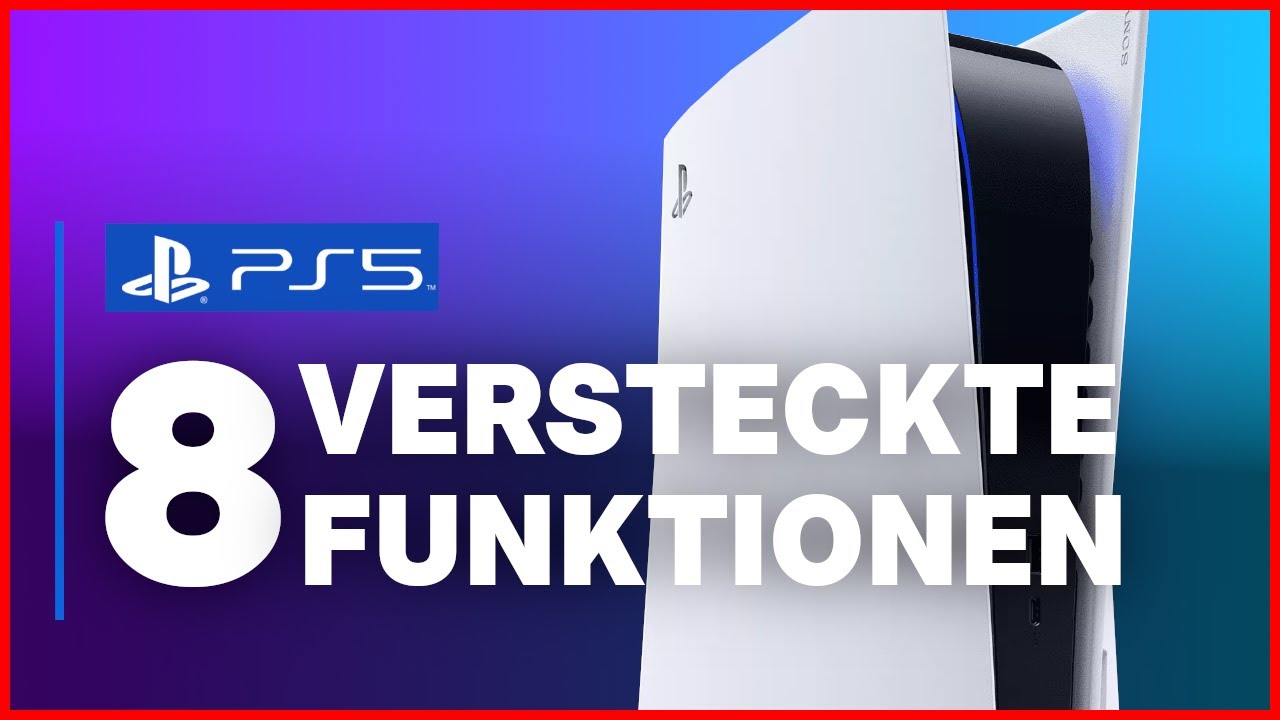 🔥 PS5: 8 versteckte Funktionen der Playstation 5!