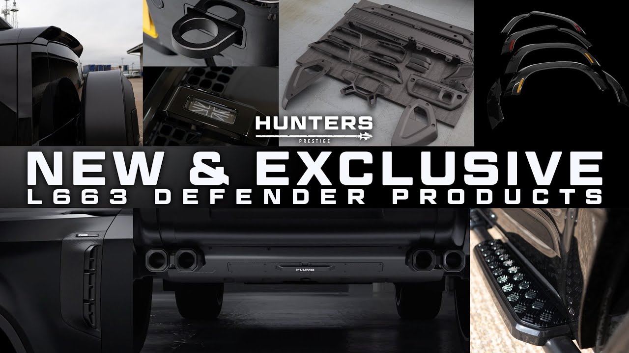WE CONTINUE TO SUPPLY THE GOODS! NEW LAND ROVER DEFENDER L663 ACCESSORIES | HUNTERS GATHERING