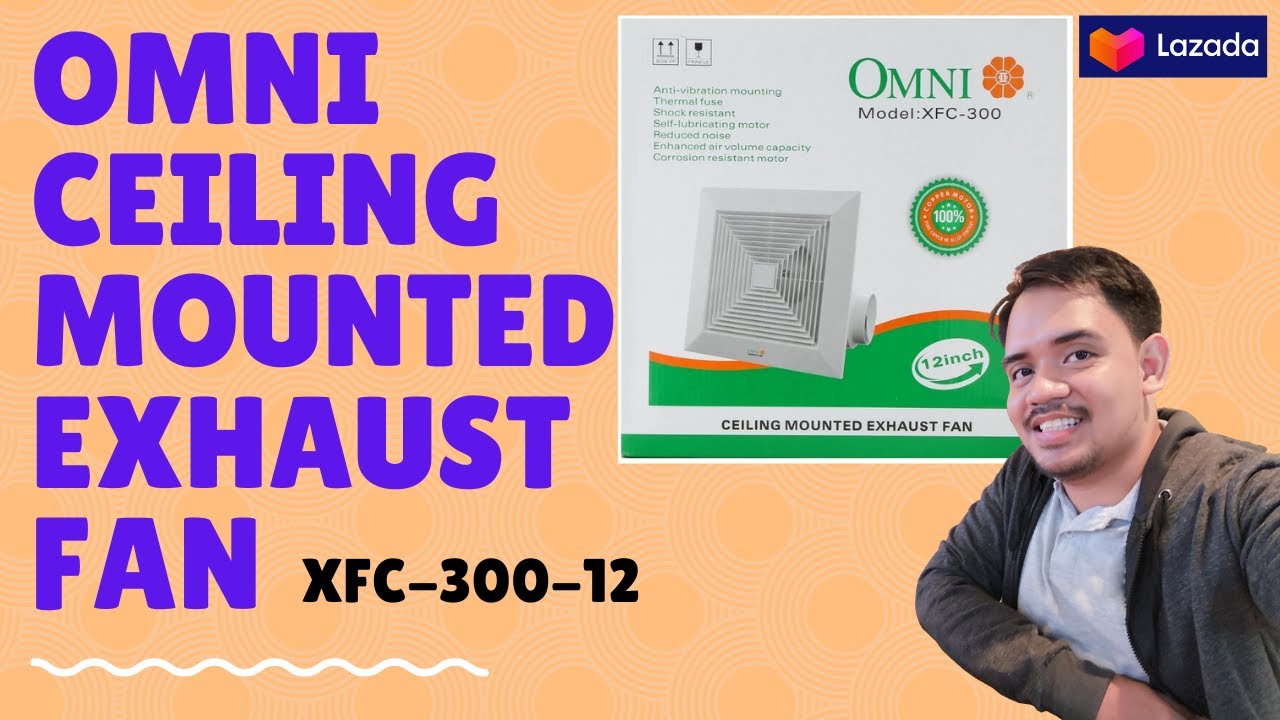 Omni Ceiling Mounted Exhaust Fan