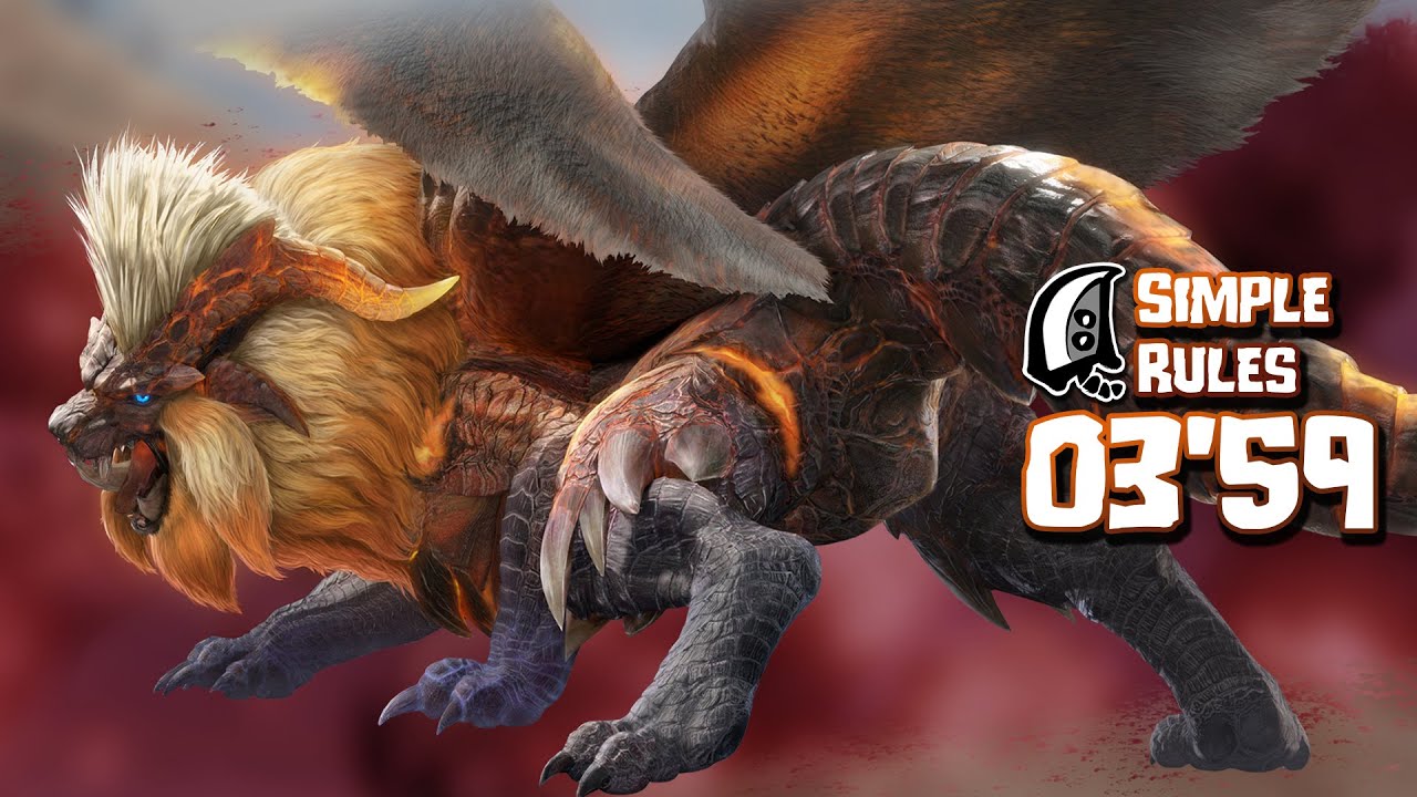MHR Sunbreak : Risen Teostra | Great Sword Solo - 傀異克服 テオテスカトル 大剣ソロ | Simple Rules [03'59