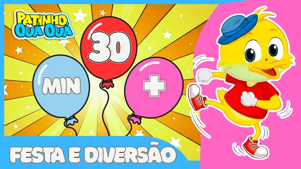 Festa e Diversão Fim de Ano com Patinho Quá Quá OFICIAL - Música Infantil