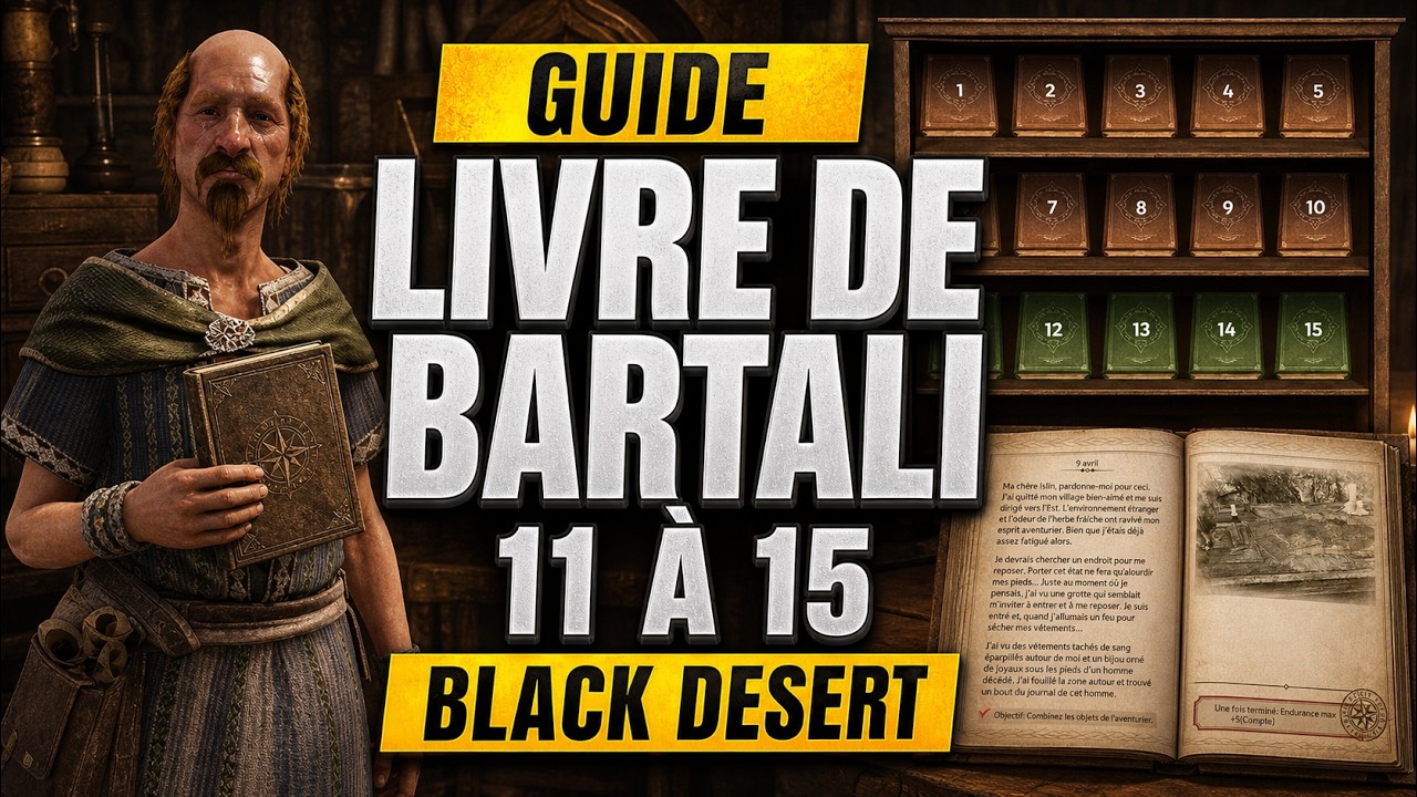 Guide livre de bartali livres 11 à 15 en 2026