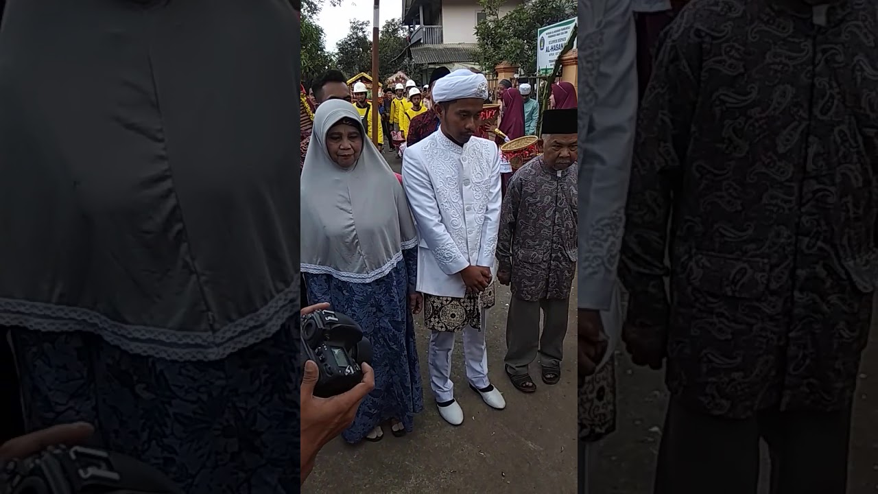 penyambutan penganten Santri MH2