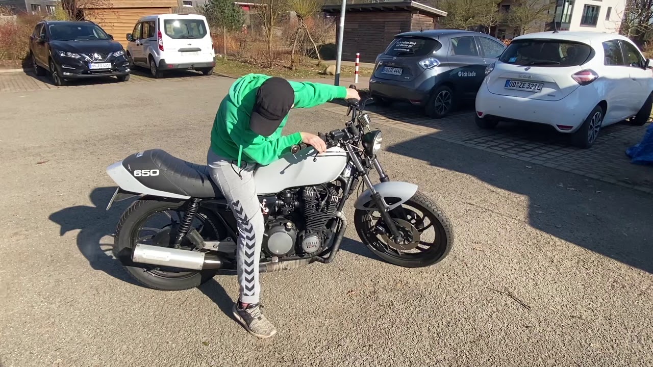 YAMAHA xj 650 auswintern
