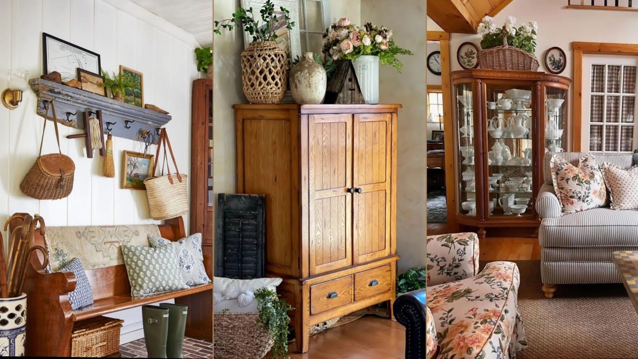 Transform Your Home with Countryside Comfort: Vintage Farmhouse Decor Ideas