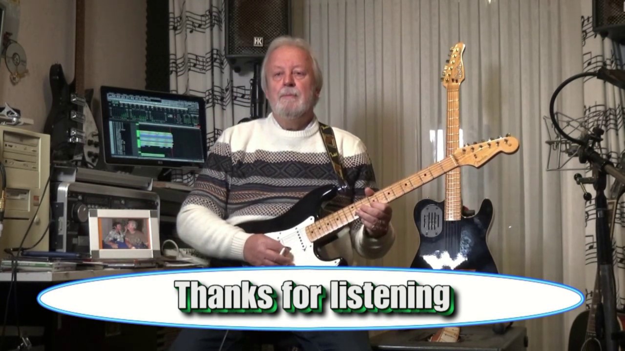Blue Christmas - Elvis Presley (cover on guitar by Eric)