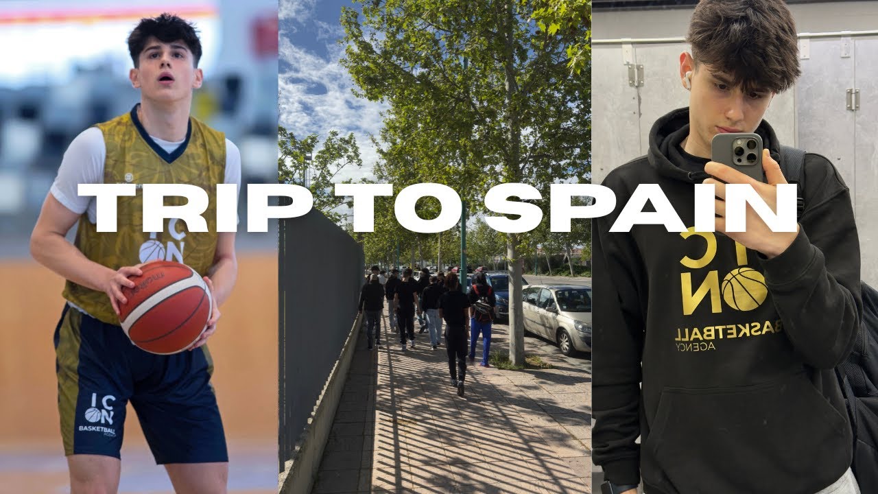 17-Year Old Goes to Barcelona + Zaragoza Vlog | Basketball Tournament