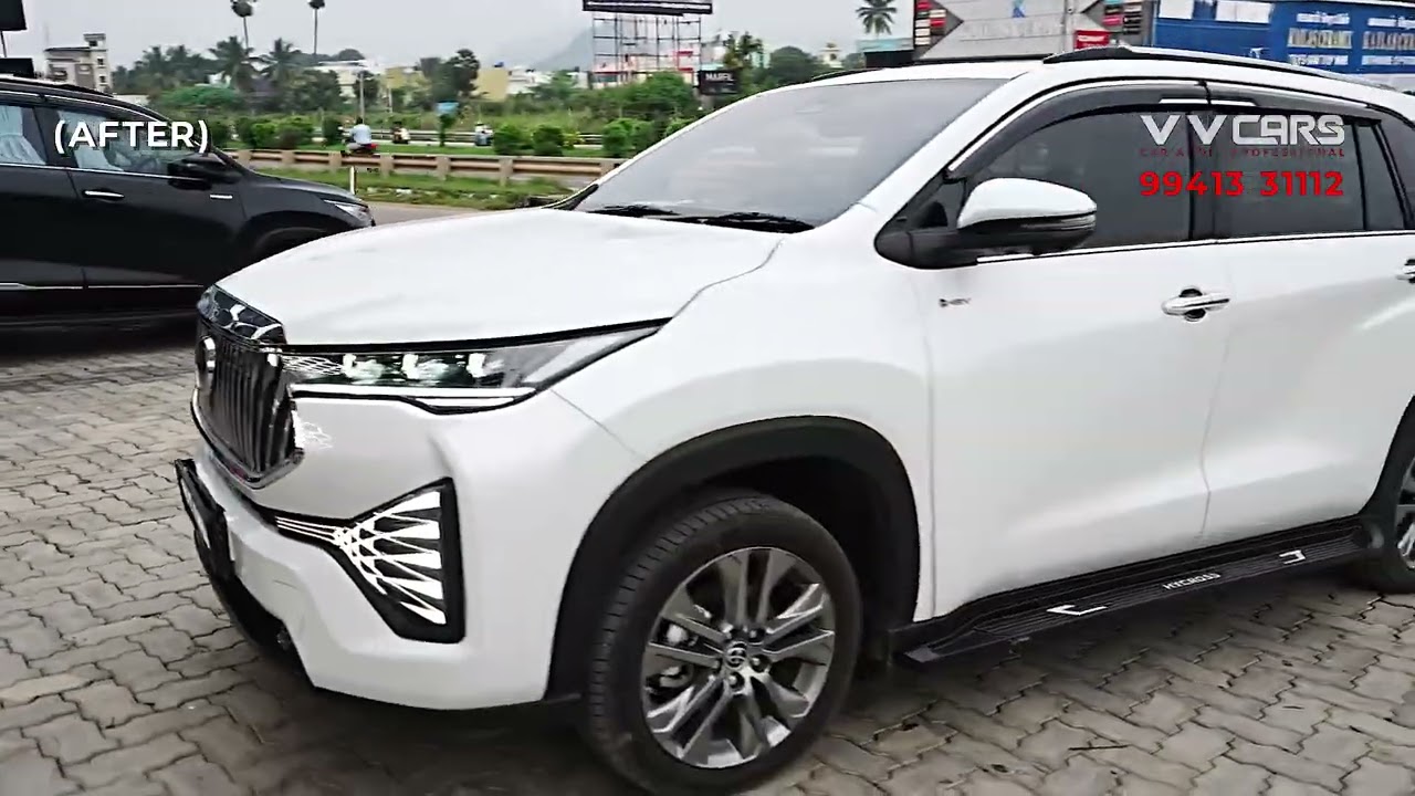 Toyota Innova Hycross | Light, Footsteps, and DRL Installation | VV Cars | Chennai