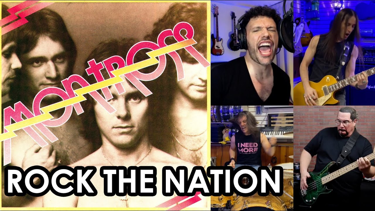 ROCK THE NATION - Montrose - Cover by Paulie Z,  Mark Mendoza, Jordan & Jared Cannata