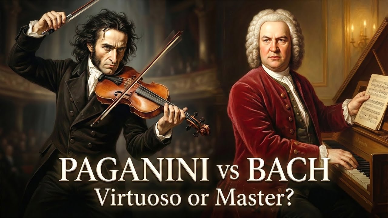 Bach vs Paganini: Clash of the Titans in Violin Mastery 🎻 The Best Classical Violin Music