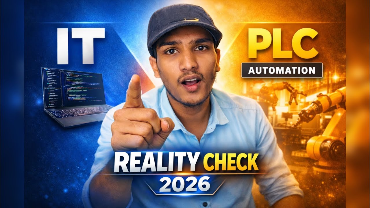 IT vs PLC Automation 2026 | Salary, Reality & Job Security – Shocking Truth! #automation #plc 