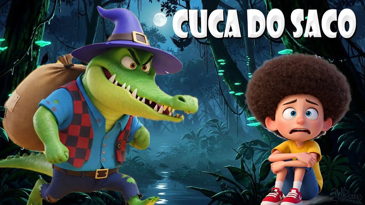 CUCA DO SACO - FA&Ccedil;A AS TAREFA DE CASA OU A CUCA VEM #m&uacute;sicasinfantis #educa&ccedil;&atilde;o