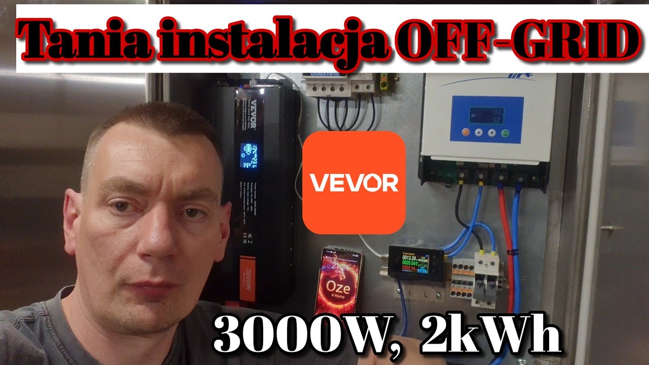 Instalacja offgrid, jak zbudować instalację off-grid na działkę, domek letniskowy, kampera. 
