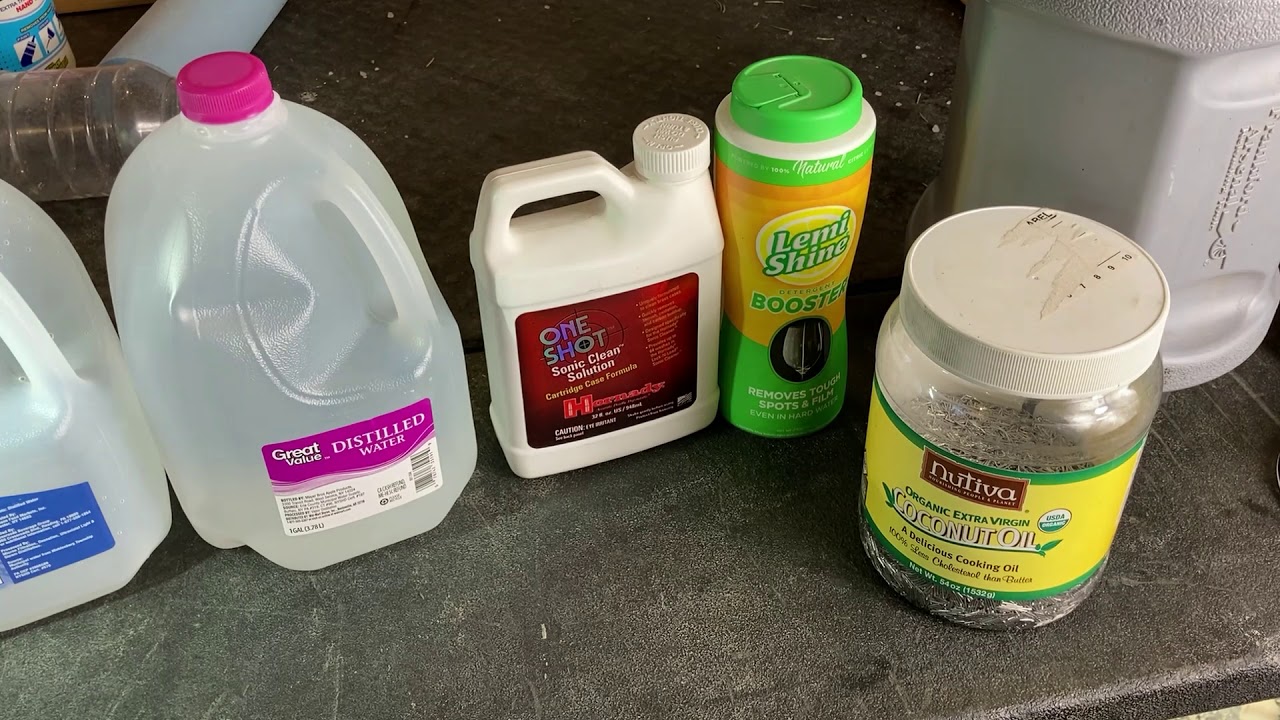Reloading - Brass Cleaning Wet Tumbling Solution for Cartridge Cases - Part 1