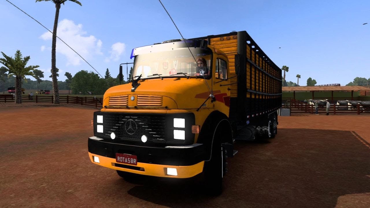 #eurotruksimulator2  , NOVA FAZENDA NO GAIOLÃO RAIZ #ets2mods
