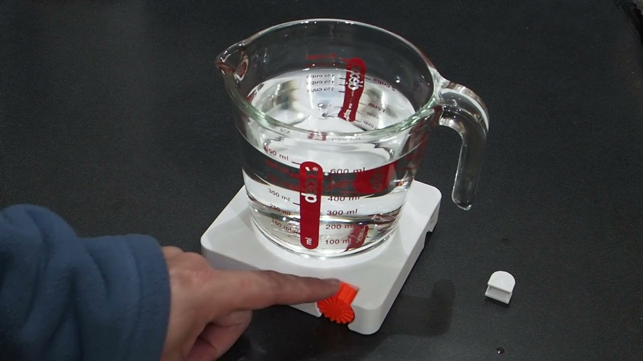 3D printed magnetic stirrer (Version 2).