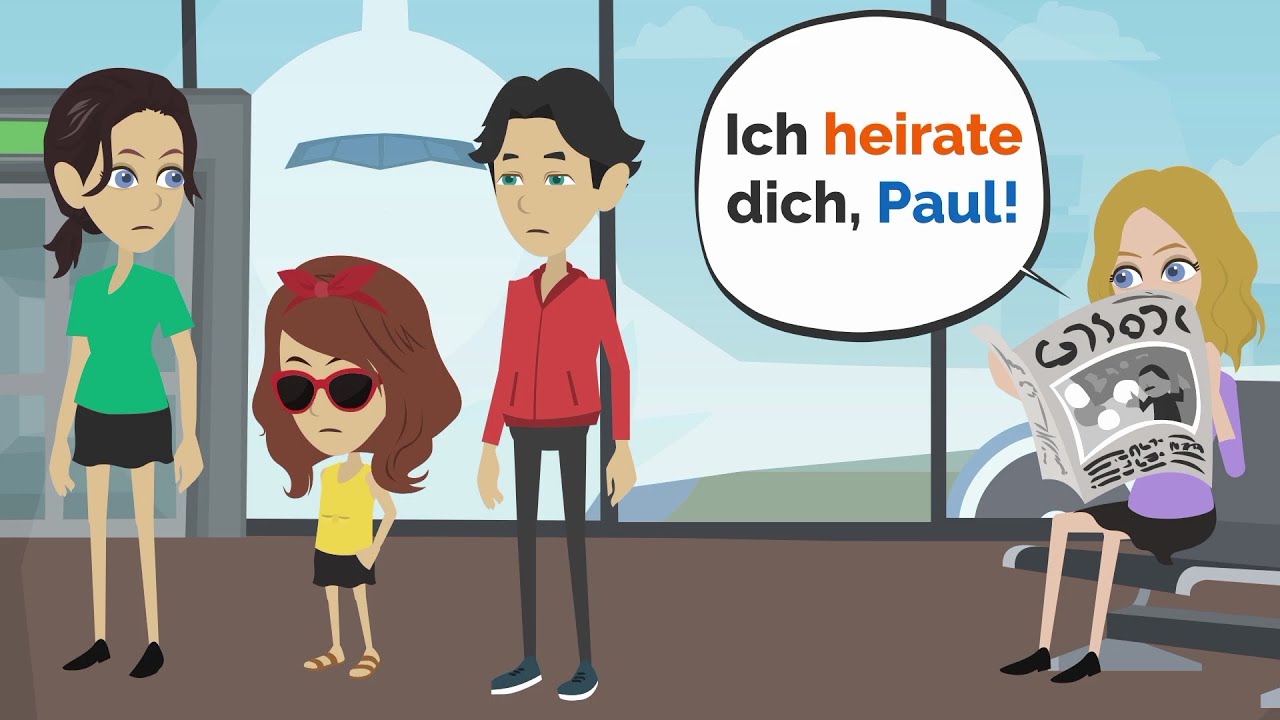 Mia, Paul und Pia fliegen in den Urlaub