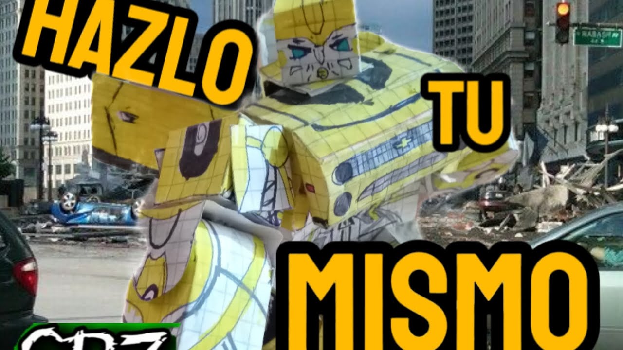 Un bumblebee de papel???