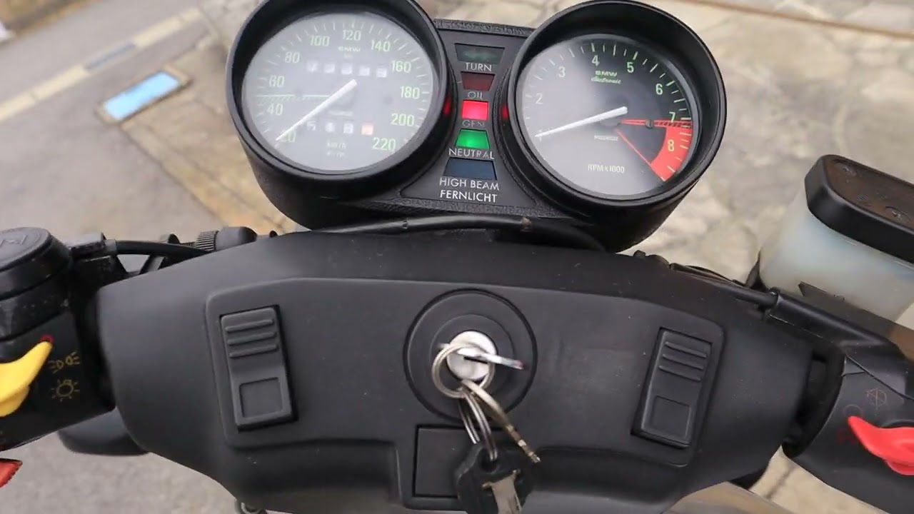 BMW R80始動動画