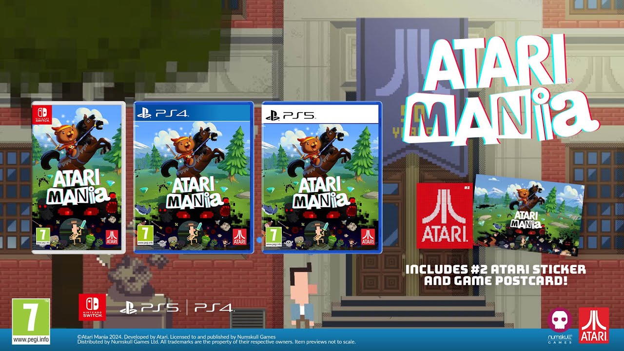 Atari Mania - Over 150 wild microgames spanning the breadth of the Atari catalogue!