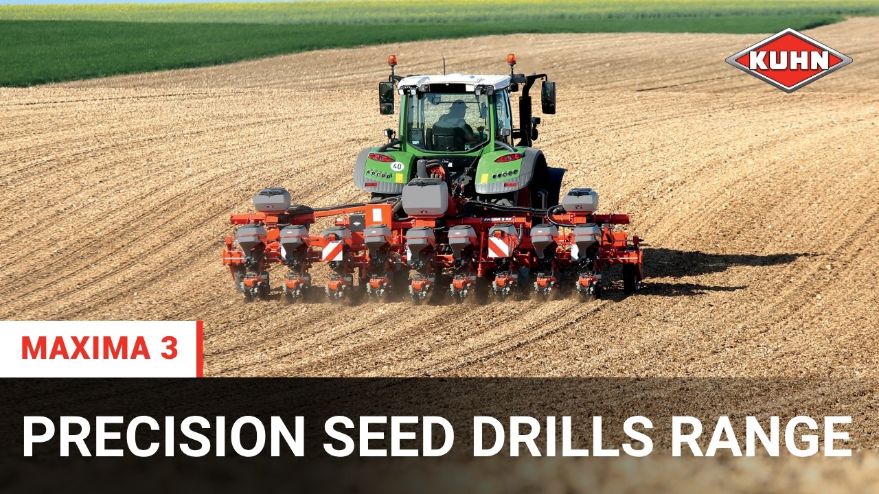 KUHN – Range MAXIMA 3 (pneumatic seed drills)