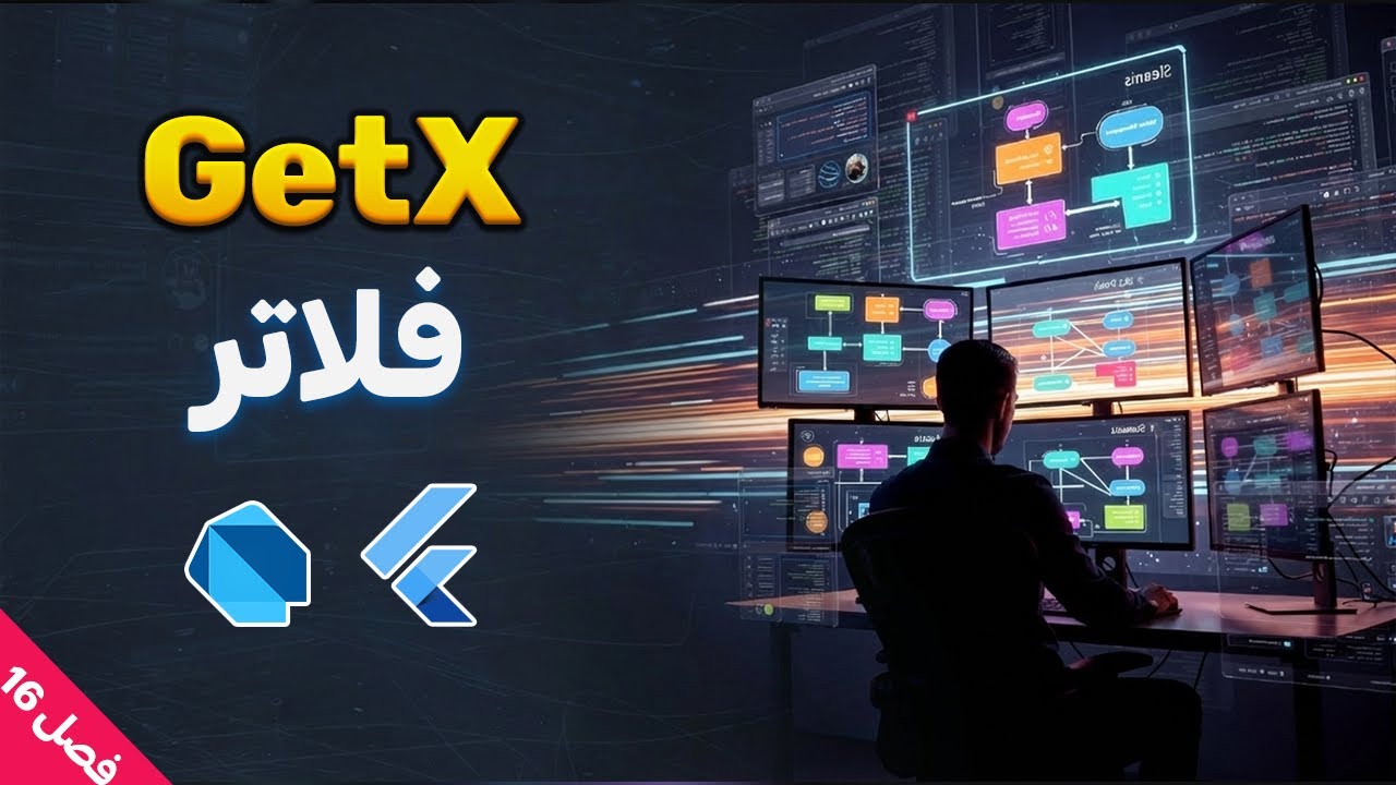 آموزش برنامه نویسی فلاتر: فصل 16: بخش 3: مسیریابی  با Getx