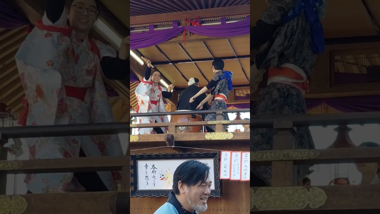 2026年2月22日勝山左義長祭り下長渕櫓