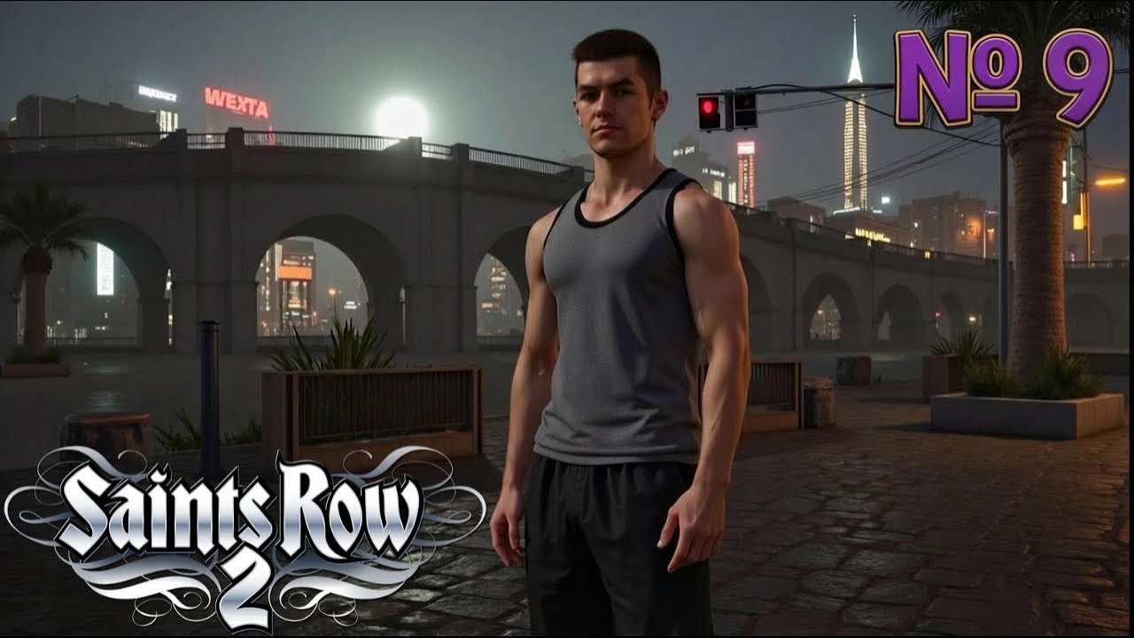 Выгуливаю Лю Кенга ► Saints Row 2 ► Стрим прохождение Сэйнтс Роу 2 #9