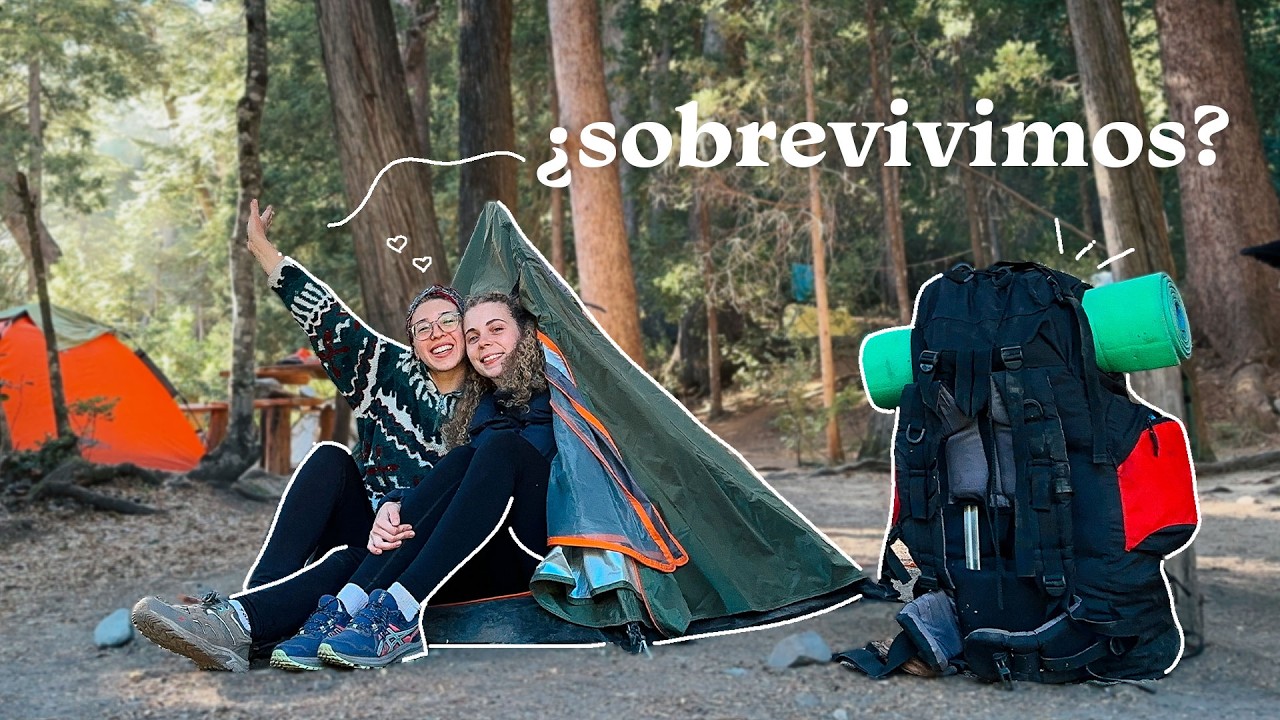 porteñas acampando por primera vez | Bariloche, El Bolsón - Cajón Del Azul