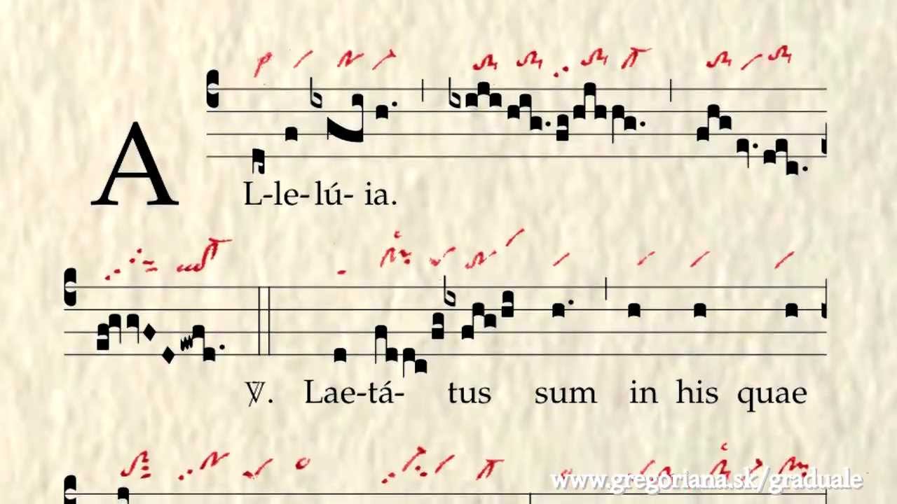 Alleluia: Laetatus sum