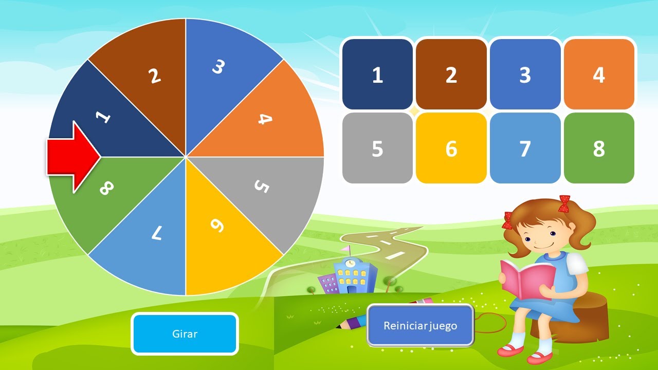 Crear Juego Interactivo PowerPoint - Ruleta Interactiva.